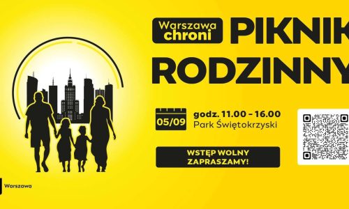 Piknik rodzinny "Warszawa chroni"