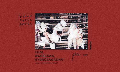 Piotr Odoszewski “jeden raz” tour