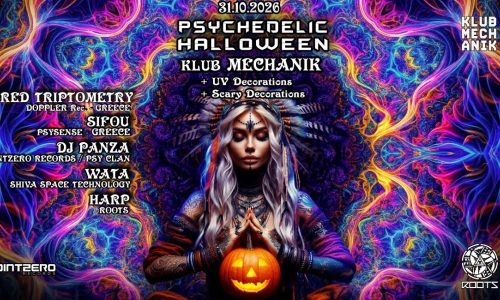 Psychedelic Halloween Rave by PointZero