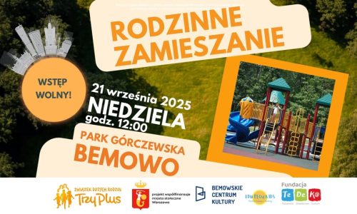Rodzinne zamieszanie na Bemowie - piknik