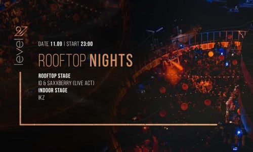 Rooftop Nights | ID & Saxxberry (Live Act) & IKZ