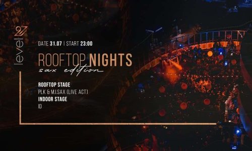 Rooftop Nights Sax Edition | PLK & Mj. Sax & ID