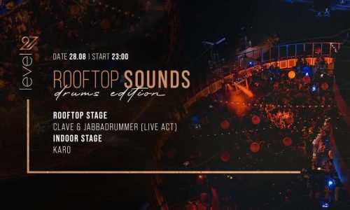 Rooftop Sounds Drums Edition | Clave & Jabbadrummer (Live Act) & Karo