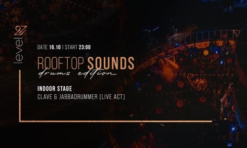 Rooftop Sounds Drums Edition | Clave & Jabbadrummer (Live Act)