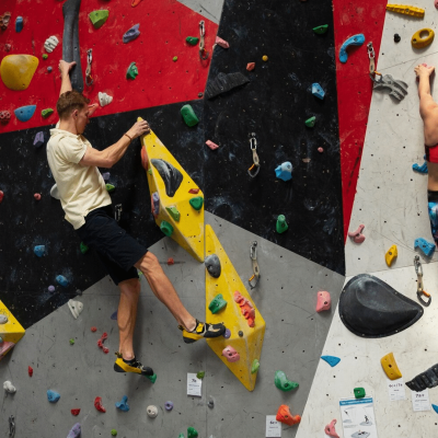 Climbing wall in Warsaw