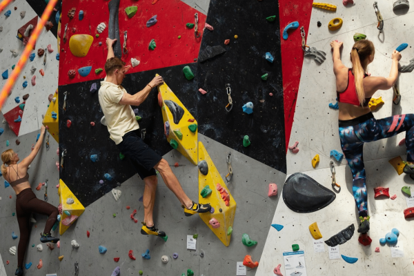 Climbing wall in Warsaw