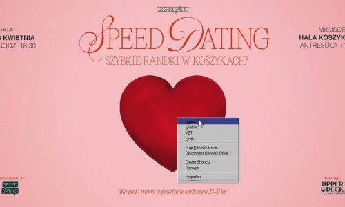 Speed dating w Hali Koszyki 3.04.