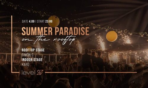 Summer Paradise on the Rooftop Simon C & Karo
