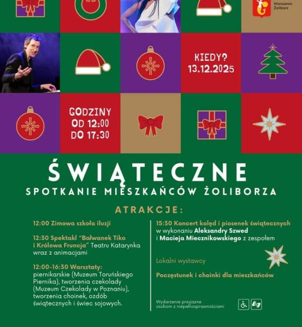 Świąteczne spotkanie mieszkańców Żoliborza