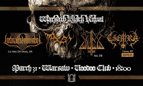 Warsaw Black Ritual MMXXVI - Los Males Del Mundo, Ciemra, Naxen, Suel