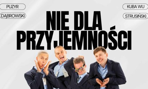Warszawa Nie dla Przyjemności - Wu, Puzyr, Strusiński, Dąbrowski - Stand-up Impro
