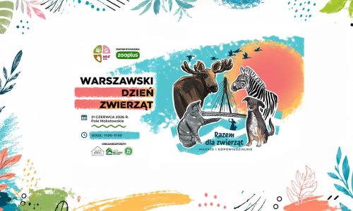 Z ogromną radością zapraszamy na X jubileuszową edycję Warszawskiego Dnia Zwierząt, która odbędzie się 21 czerwca 2026 r. (niedziela), w godzinach 11:00–17:00 na Polu Mokotowskim (Psia Polana). Tegoroczna edycja będzie wyjątkowa - po raz pierwszy Warszawski Dzień Zwierząt współtworzą aż trzy miejskie instytucje: Schronisko na Paluchu, Lasy Miejskie Warszawa oraz Warszawski Ogród Zoologiczny. Przez ostatnie lata wspólnie budowaliśmy wydarzenie poświęcone przede wszystkim zwierzętom towarzyszącym: adopcji, odpowiedzialnej opiece, zdrowiu i dobrostanowi psów oraz kotów. W tym roku otwieramy nowy rozdział. Łącząc doświadczenie trzech wyjątkowych instytucji, chcemy spojrzeć szerzej: na potrzeby zwierząt domowych, wolno żyjących i dzikich, a także na odpowiedzialność człowieka wobec całego otaczającego nas świata przyrody. Pod hasłem „RAZEM DLA ZWIERZĄT – MĄDRZE I ODPOWIEDZIALNIE” będziemy rozmawiać o świadomej opiece, adopcji, profilaktyce zdrowotnej, zachowaniach zwierząt, ochronie przyrody, współistnieniu ludzi i zwierząt w mieście oraz o tym, jak podejmować dobre, odpowiedzialne decyzje każdego dnia. Podczas wydarzenia czekać na Was będzie mnóstwo atrakcji, inspirujących spotkań i praktycznej wiedzy. W programie między innymi: ★ spotkanie z psami z Palucha ★ porady adopcyjne ★ panele edukacyjne i konsultacje z ekspertami ★ warsztaty edukacyjne dla dzieci ★ bezpłatne czipowanie zwierząt ★ kocia strefa ★ strefa edukacji przyrodniczej i leśnej ★ konkursy z nagrodami ★ zlot psów adoptowanych z Palucha – dla każdego uczestnika specjalny upominek 🐶 ★ strefa zabaw dla najmłodszych ★ i wiele, wiele innych atrakcji! W wydarzeniu wezmą udział: ★ Schronisko na Paluchu ★ Lasy Miejskie Warszawa ★ Warszawski Ogród Zoologiczny ★ OTOZ Animals Inspektorat Warszawa ★ Fundacja Azylu Koci Świat ★ Towarzystwo Opieki nad Zwierzętami Warszawa ★ Fundacja Ratuj Adoptuj Pomagaj ★ Fundacja Trop Warszawa ★ Mazowiecka Fundacja Opieki nad Zwierzętami (MFOZ) ★ Fundacja Koty z Grochowa – Koty w potrzebie ★ Stowarzyszenie Pomocy Królikom – Uszate Serca Warszawy ★ Hotelik Królestwo Królików ★ Fundacja JOKOT ★ Fundacja dla Zwierząt „Koteria” ★ Stowarzyszenie Kocia Oaza Koci Raj ★ Fundacja Mikropsy ★ Stowarzyszenie Pomocy Świnkom Morskim ★ Fundacja Azylu pod Psim Aniołem ★ Fundacja VIVA! ★ Fundacja Przygarnij Królika ★ Fundacja Panda ★ Ptasi Azyl ★ Szkoła Twórczej Nauki Vinci wraz z Fundacją Leonardo ★ Fundacja Opieki nad Zwierzętami Canis ★ Fundacja Bezdomniaki ★ Nadleśnictwo Celestynów ★ Zarząd Transportu Miejskiego w Warszawie ★ Fundacja DKMS ★ Fundacja Kotki Plaskotki Partnerem wydarzenia jest Zooplus 🐾 Zapraszamy całe rodziny, opiekunów zwierząt, miłośników przyrody i wszystkich, którym los zwierząt jest bliski. Spotkajmy się, uczmy się od siebie i pokażmy, że razem możemy jeszcze więcej. Do zobaczenia 21 czerwca na Polu Mokotowskim!