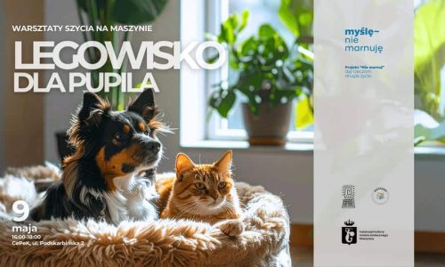 Warsztaty szycia na maszynie: legowisko dla pupila