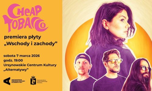 Wschody i zachody koncert zespołu Cheap Tobacco