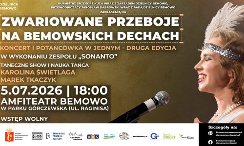 Zwariowane przeboje na bemowskich dechach Koncert i potańcówka w jednym – druga edycja