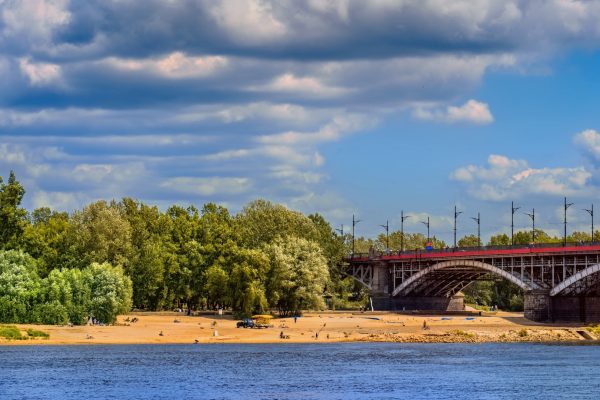plaże nad Wisłą w Warszawie