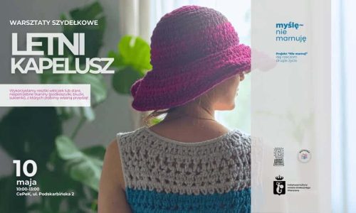 warsztaty szydełkowe letni kapelusz