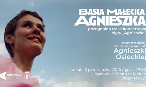 „Basia Małecka – pożegnalna trasa koncertowa płyty «Agnieszka»