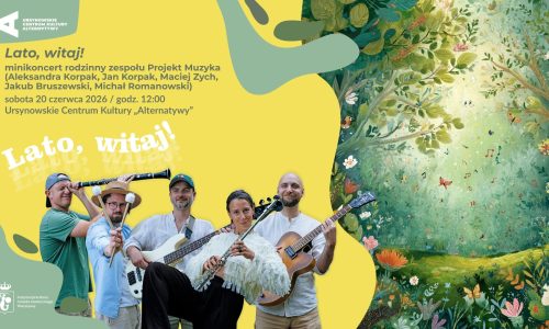 „Lato, witaj!” minikoncert rodzinny zespołu Projekt Muzyka