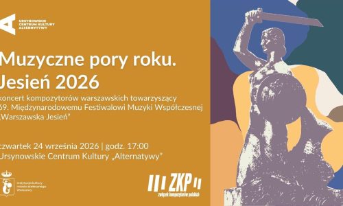 „Muzyczne pory roku. Jesień 2026”