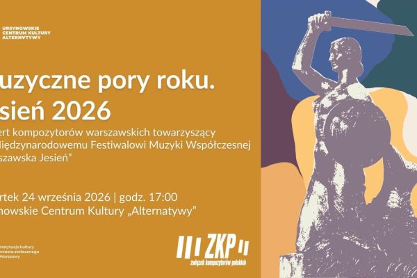 „Muzyczne pory roku. Jesień 2026”