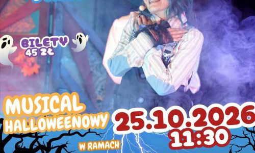 „Strachy na dachy” – musical halloweenowy w ramach Teatralnych Poranków Bajkowych
